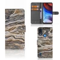 Motorola Moto E7i Power | E7 Power | Bookcase | Steen | Portemonnee hoesje