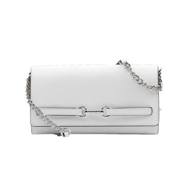Schoudertas Michael Kors Carson Wit 22 x 12 x 4 cm