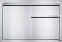 Inbouwdeur en dubbele laden combinatie klein (100x71 cm) Napoleon Grill - Napoleon grills