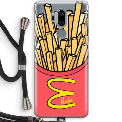 McElodie: LG G7 Thinq Transparant Hoesje met koord