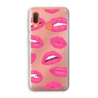Bite my lip: Samsung Galaxy A20e Transparant Hoesje Bite my lip: Samsung Galaxy A20e Transparant Hoesje