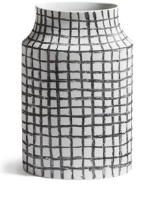 Cassina vase Post Scriptum en porcelaine - Noir