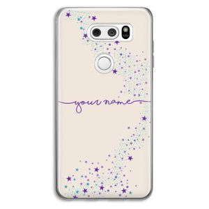 Sterren: LG V30 Transparant Hoesje