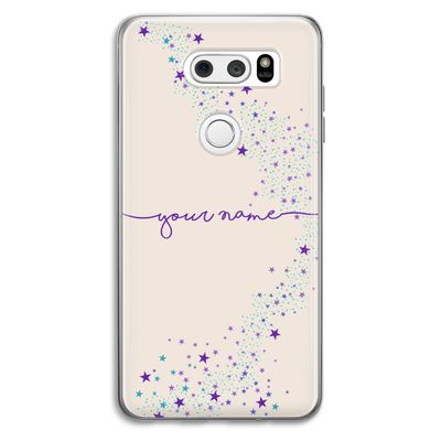 Sterren: LG V30 Transparant Hoesje