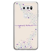 Sterren: LG V30 Transparant Hoesje Sterren: LG V30 Transparant Hoesje