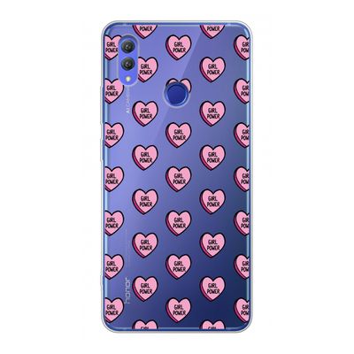 GIRL POWER: Honor Note 10 Transparant Hoesje