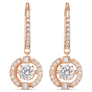 Swarovski 5504753 Oorbellen Sparkling Dance rosekleurig