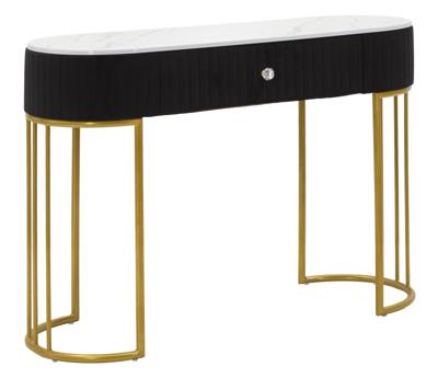 CONSOLE MONTPELLIER ZWART CM 100x43x74