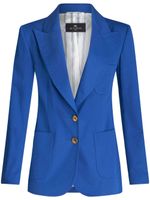 ETRO blazer à boutons Pegaso - Bleu - thumbnail