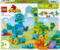 LEGO® DUPLO 10451 dino&apos;s op wielen 3 in 1 set