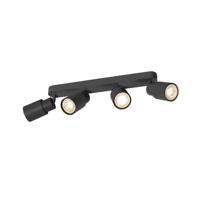SLV SpotPuri 2.0 Tube zwart 4-lichts - 1008344