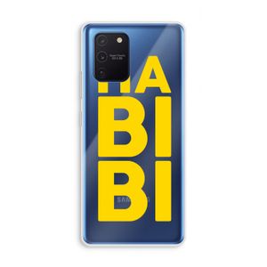 Habibi Majorelle : Samsung Galaxy Note 10 Lite Transparant Hoesje
