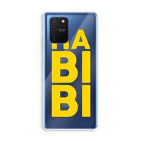 Habibi Majorelle : Samsung Galaxy Note 10 Lite Transparant Hoesje