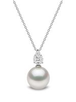 Yoko London collier Starlight en or blanc 18ct serti de perles et diamants - Argent