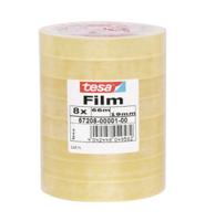 tesa Klebefilm standard 57208-00001-01 tesafilm Standard Transparant (l x b) 66 m x 19 mm 8 stuk(s) - thumbnail