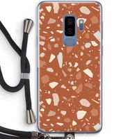 Terrazzo N°22: Samsung Galaxy S9 Plus Transparant Hoesje met koord