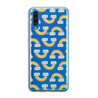 Regenboog: Samsung Galaxy A50 Transparant Hoesje