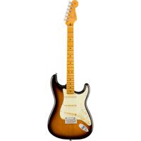 Fender 70th Anniversary American Professional II Stratocaster MN Anniversary 2-Color Sunburst elektrische gitaar met koffer - thumbnail
