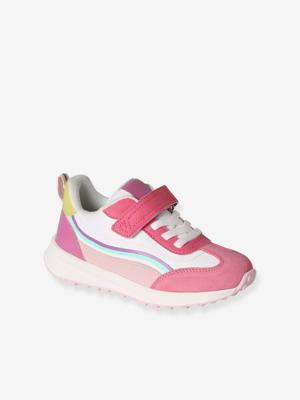 Elastische synthetische baskets voor kinderen veel roze
