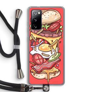 Diet Coke Please: Samsung Galaxy S20 FE / S20 FE 5G Transparant Hoesje met koord