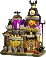 Lemax broken bell telephone co. verlicht huisje Spooky Town 2024