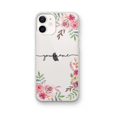 Rozen: iPhone 12 Transparant Hoesje