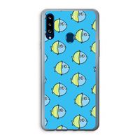 Visjes: Samsung Galaxy A20s Transparant Hoesje