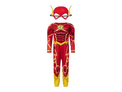 Kinder carnavalskleding (Flash, 98/104 (3-4 jaar))