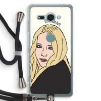 Mary Kate: Sony Xperia XZ2 Compact Transparant Hoesje met koord