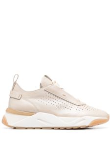 Santoni Sneakers met plateauzool - Beige