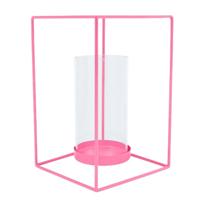 Housevitamin lantaarn roze 25 cm | 6 stuks