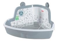 Zolux hoektoilet knaagdier grijs