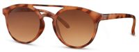 CWI zonnebril rond unisex cat. 3 bruin/bruin - thumbnail