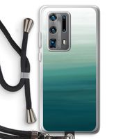 Ocean: Huawei P40 Pro Plus Transparant Hoesje met koord Ocean: Huawei P40 Pro Plus Transparant Hoesje met koord