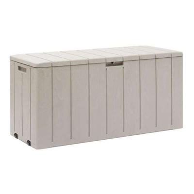 BRAVO tuinkist - Hars - Toomax - Taupe - Inhoud 270L - 117,5 x 45 x 56 cm