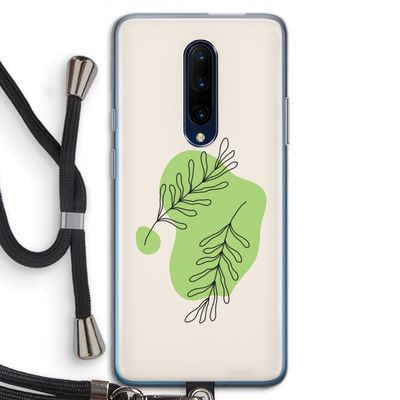 Beleaf in you: OnePlus 7 Pro Transparant Hoesje met koord