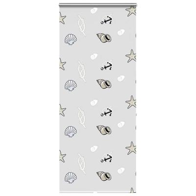 Doucherolgordijn met cassette 90x240 cm stofbreedte 86 cm
