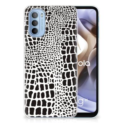 Motorola Moto G31 | G41 | TPU Hoesje | Slangenprint
