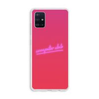 Vice Glow: Galaxy A51 4G Transparant Hoesje