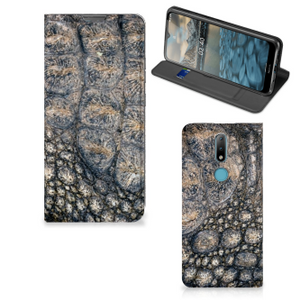 Nokia 2.4 Hoesje maken Krokodillenprint