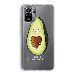 Avocuddle: Xiaomi Redmi Note 10S Transparant Hoesje