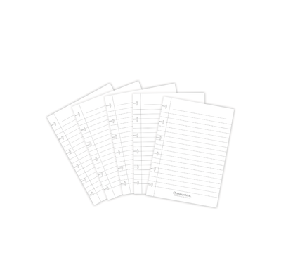 Correctbook Set Extra Pagina’s-A6 - lijntjes Correctbook Set Extra Pagina’s-A6 - lijntjes