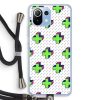 8-bit N°10: Xiaomi Mi 11 Lite Transparant Hoesje met koord