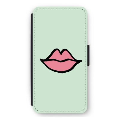 Kusje: iPhone 11 Pro Max Flip Hoesje