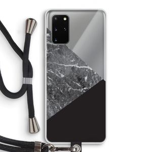 Combinatie marmer: Samsung Galaxy S20 Plus Transparant Hoesje met koord