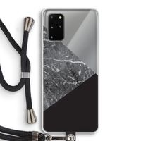 Combinatie marmer: Samsung Galaxy S20 Plus Transparant Hoesje met koord