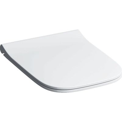 Geberit Smyle Square closetzitting met deksel met softclose sandwichvorm topfix wit 500240011 500.240.01.1
