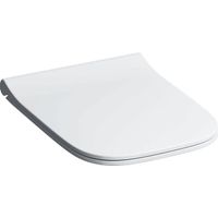 Geberit Smyle Square closetzitting met deksel met softclose sandwichvorm topfix wit 500240011 500240011 - thumbnail