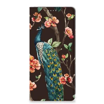 Samsung Galaxy A71 | Hoesje maken | Pauw met Bloemen