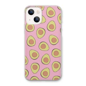Dancing avocados: iPhone 13 Transparant Hoesje